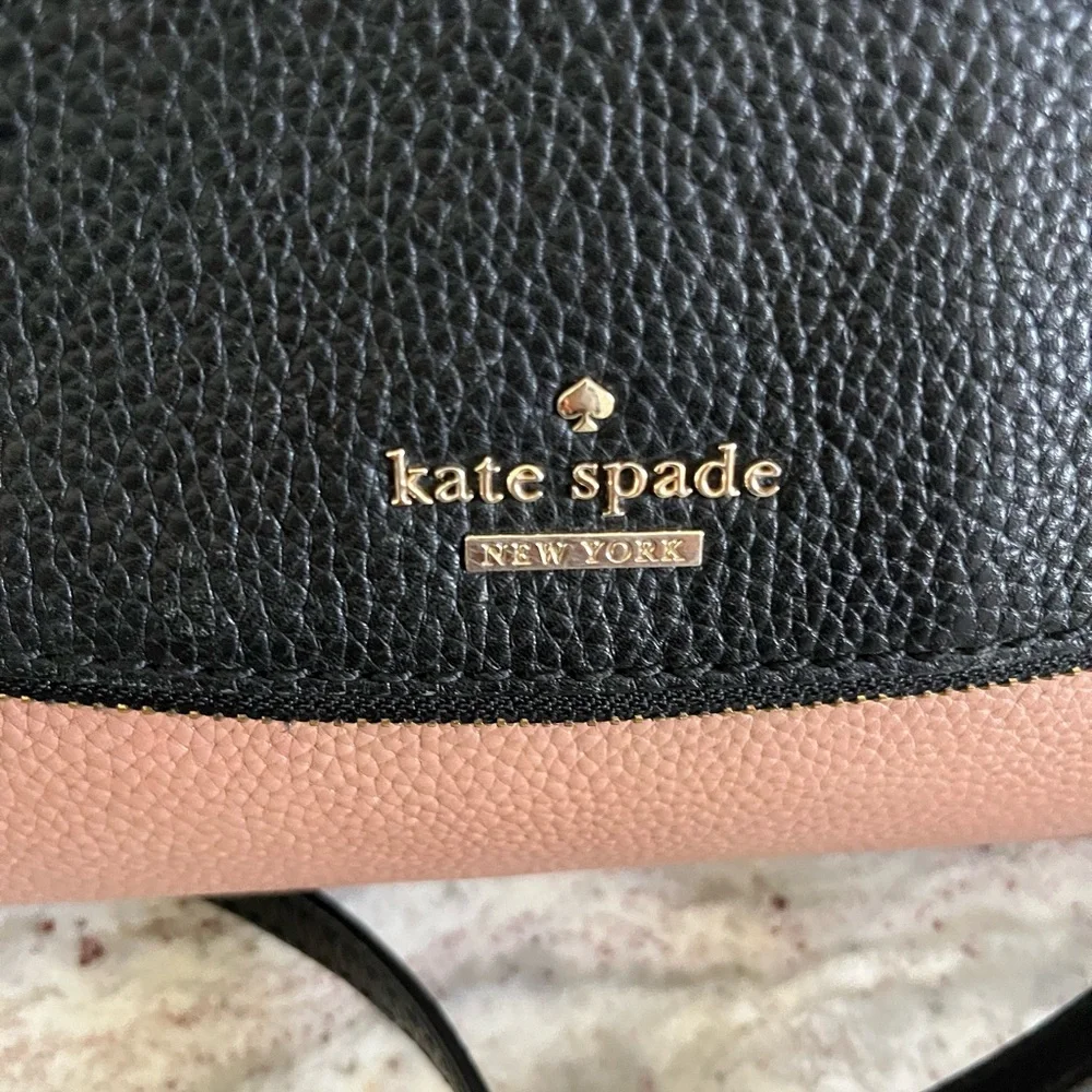 Kate Spade Black and Tan crossbody/shoulder bag